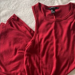 Red Tank Dress